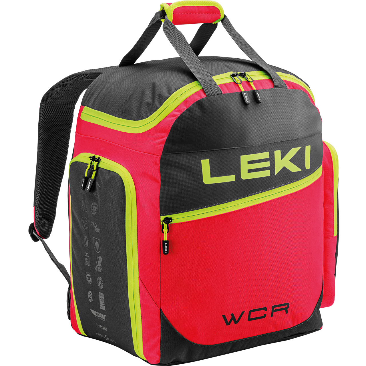 Leki Skiboot Bag WCR 60L bright red/black/neonyellow | Leki Taschen | Leki | L | MARKEN | XSPO