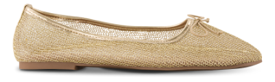 NOË Collection Mesh Ballerina Guld 2416101701