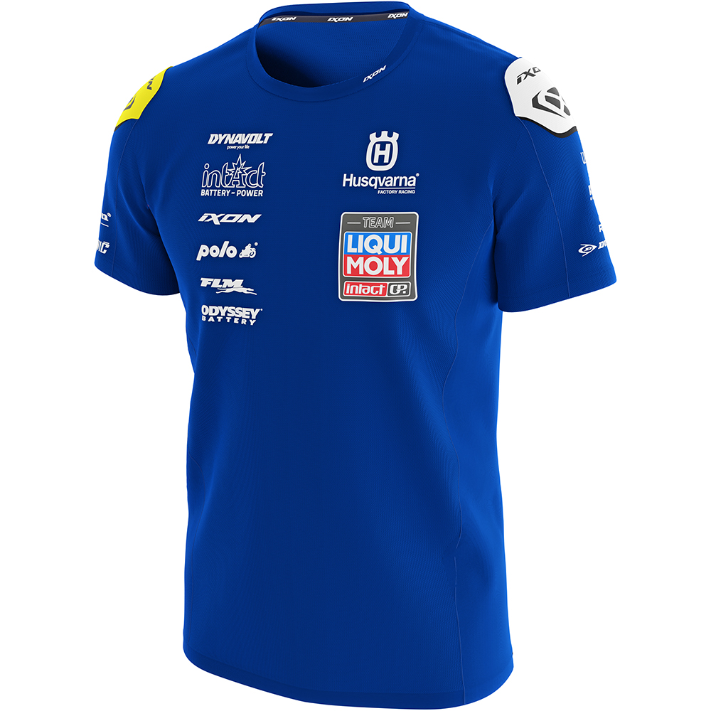 Ixon - T-shirt Liqui Moly 23 Bleu