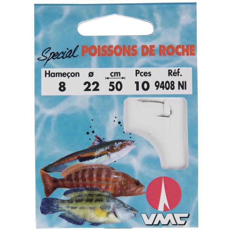 Hamecon Monte Mer Ragot Poissons De Roche - Par 10