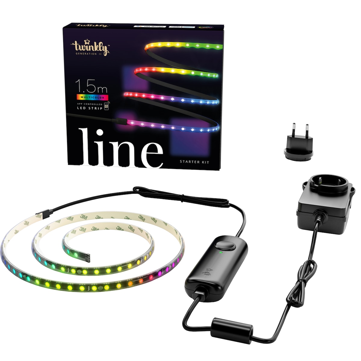 Twinkly LED RGB dekorasjonslys TWL100STW-BEU