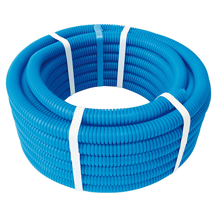 Couronne PER prégainé bleu Ø20 longueur 25 mètres
