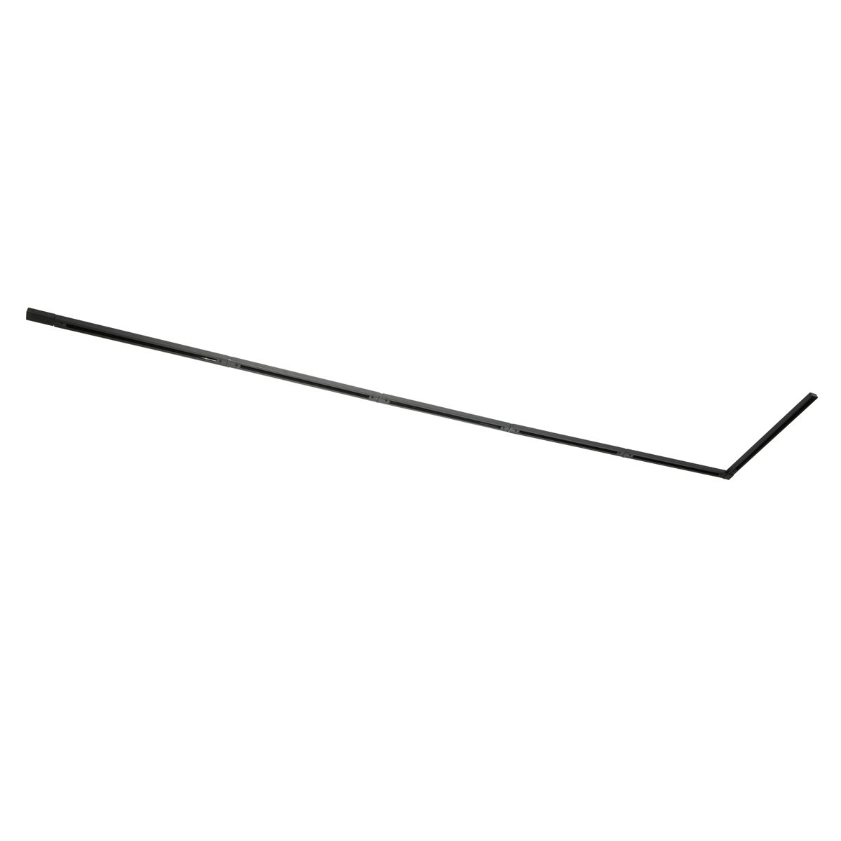 Modern railsysteem  zwart 1-fase 300cm - Iconic