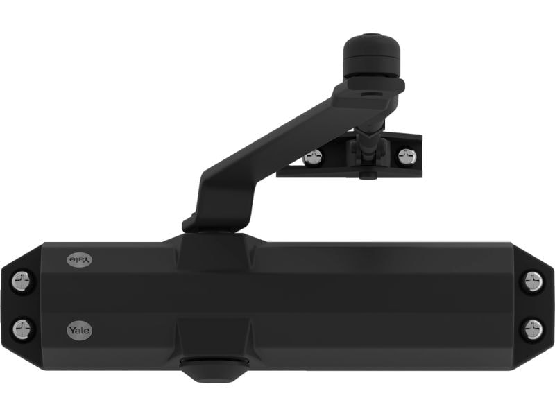Yale Türschliesser mit Standardarm, Serie 4500 Schwarz Türschliesser mit normalem Arm