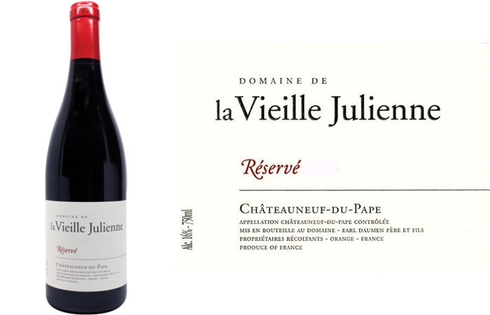 Domaine de la Vieille Julienne – Réservé – 2012