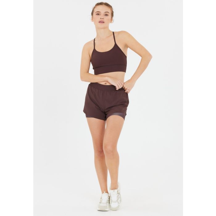 Endurance Dame Shorts Val 2in1 Shorts Rød