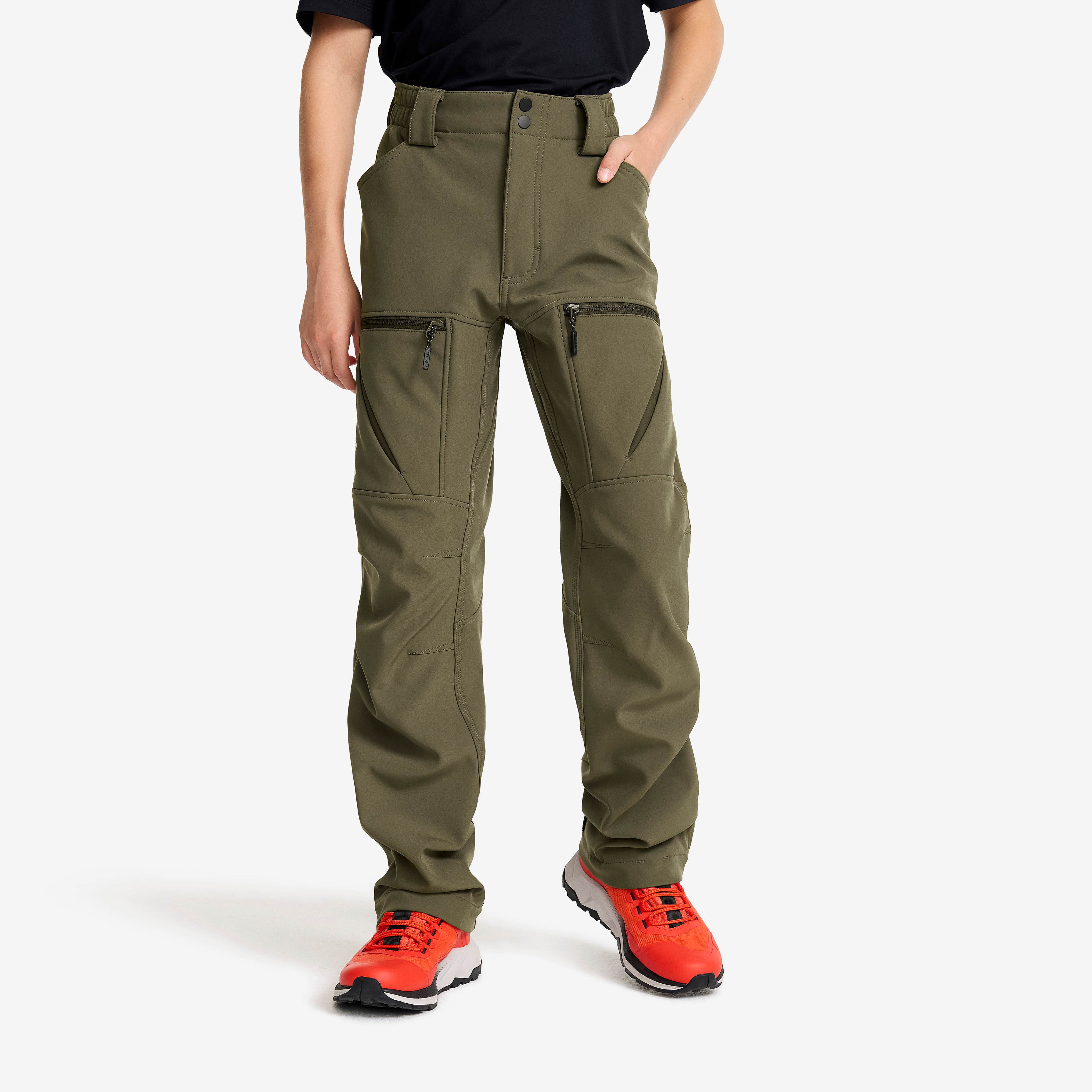 Hiball Softshell Pants Teens Grape Leaf