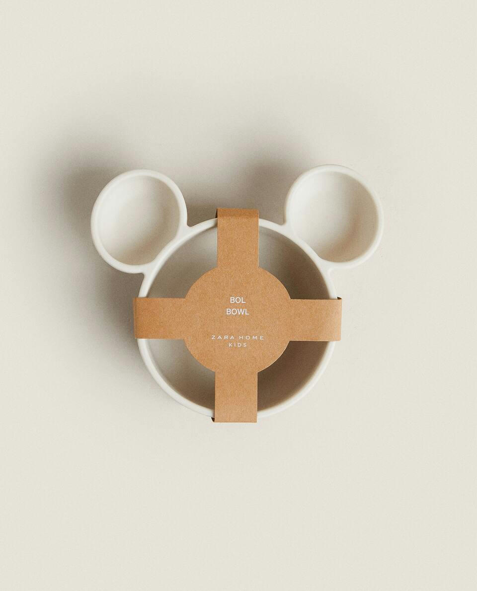 Tigela de silicone do Mickey Mouse da Disney