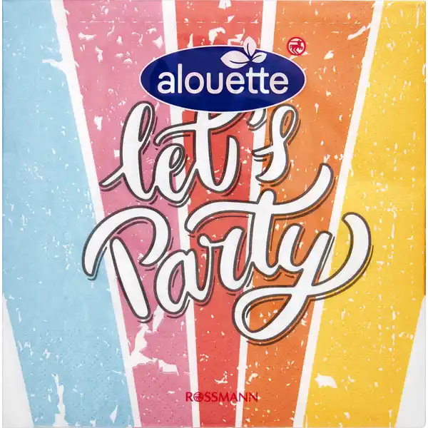 ALOUETTE SERVIETTE DEKOR sortiert