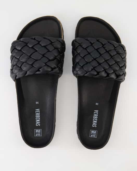 Verbenas Ricia Trezna Soft Pantoletten in Schwarz