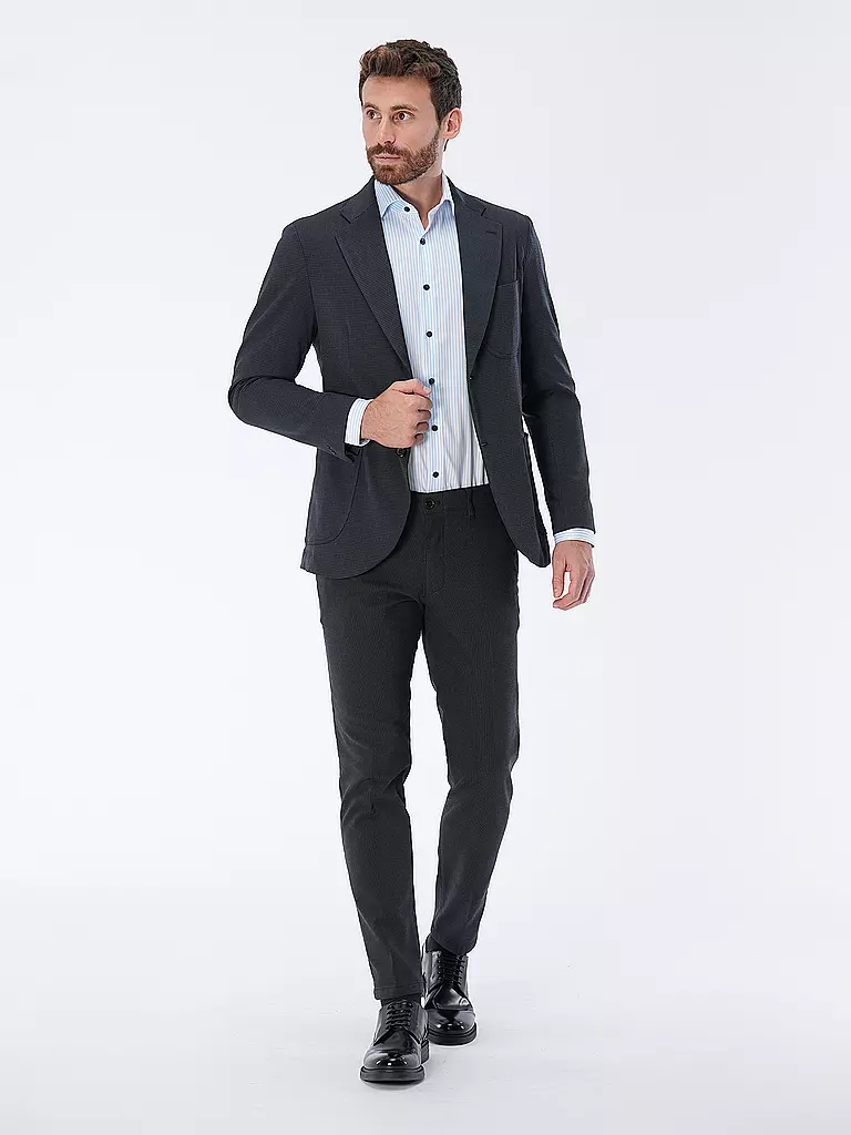 DRYKORN Chino Slim Fit MAD 10 schwarz