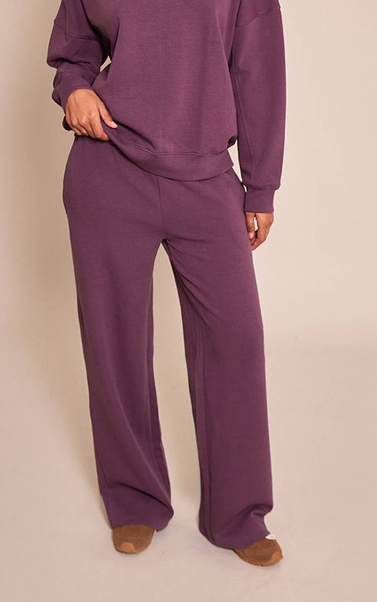 Prune Pantalon De Jogging Large En Interlock 350 G/m²