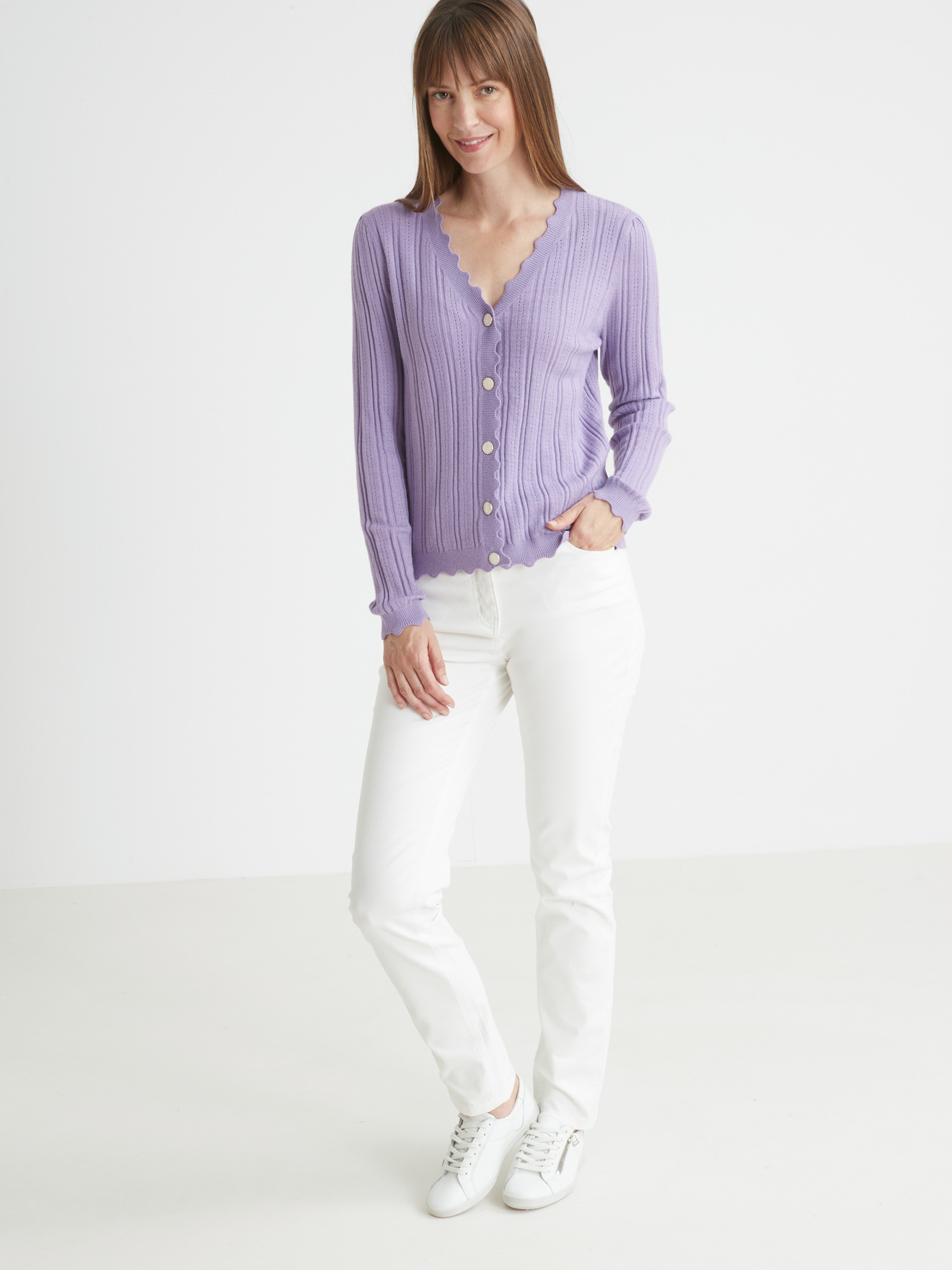Gilet point fantaisie
