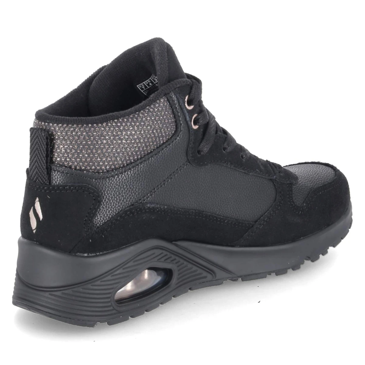 SkechersHigh Sneaker UNO-STARCE SHINE - black