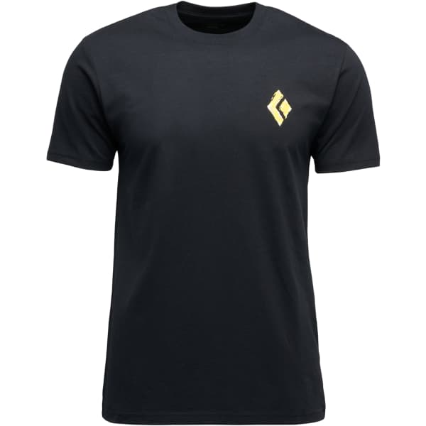 T-shirt escalade BLACK DIAMOND SHREDDED SS TEE BLACK