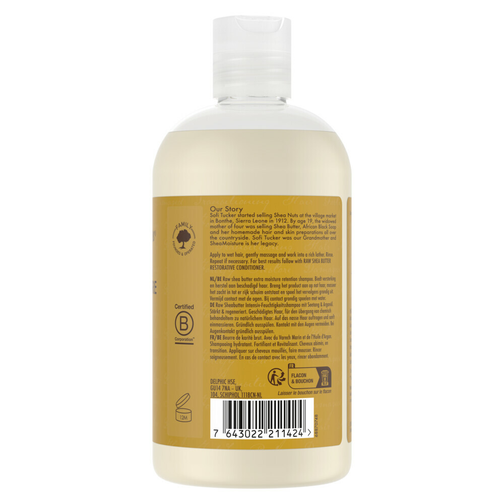 Shea Moisture Raw Shea Butter Extra Moisture Retention Shampoo384 ml