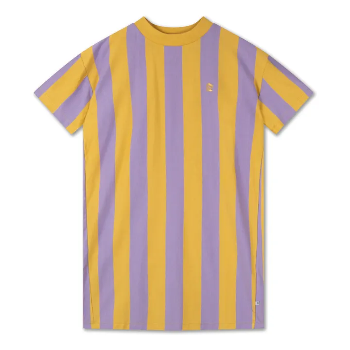 Repose AMS Robe Coton Bio Boxy | Jaune moutarde