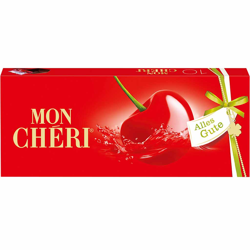 Ferrero Mon Chéri Geschenkverpackung 10er 105g MHD:4.3.25