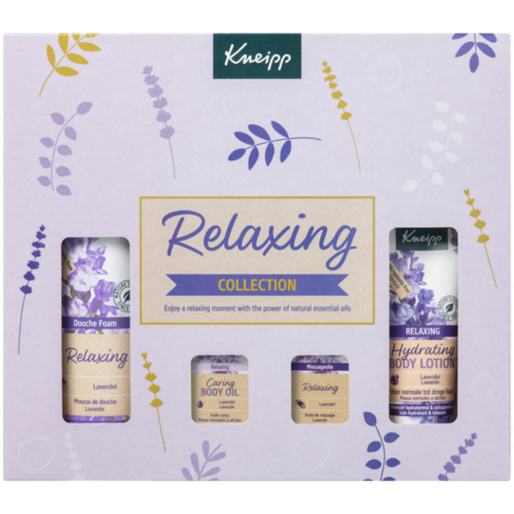 Kneipp Luxe Geschenkset Relaxing Lavendel4 stuks