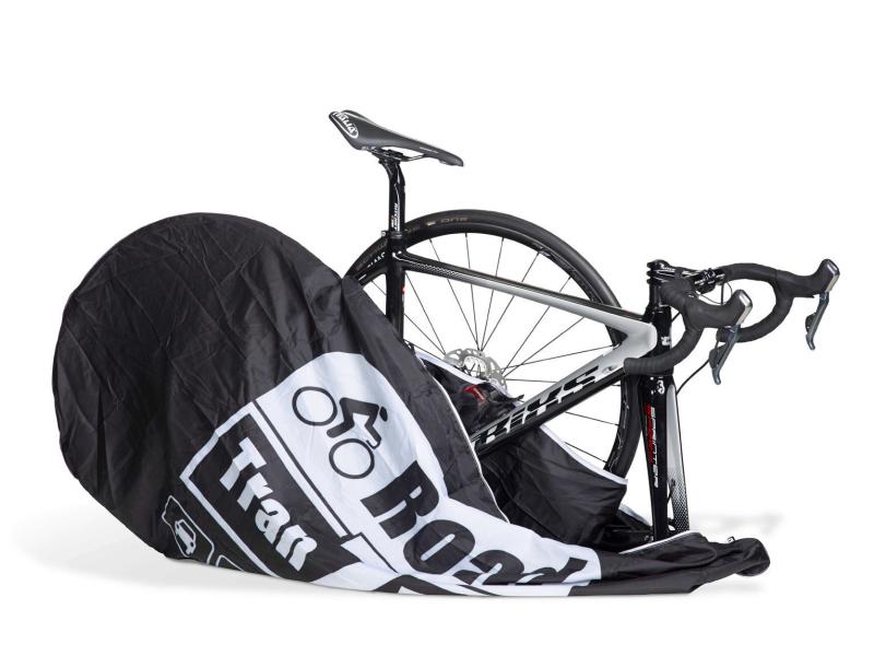 TranZBag Velotransporttasche Road Transporttasche, Schwarz/Weiss