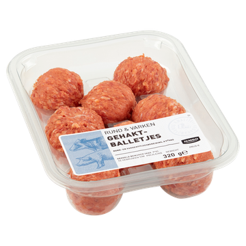 Jumbo Varken-Rund Gehaktballetjes ca. 320 g