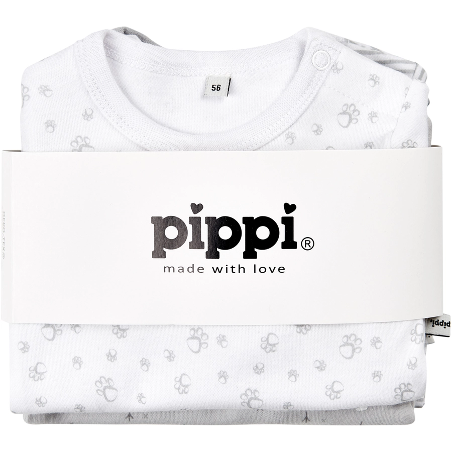 Pippi Langarm Body 4er-Pack harbor mist
