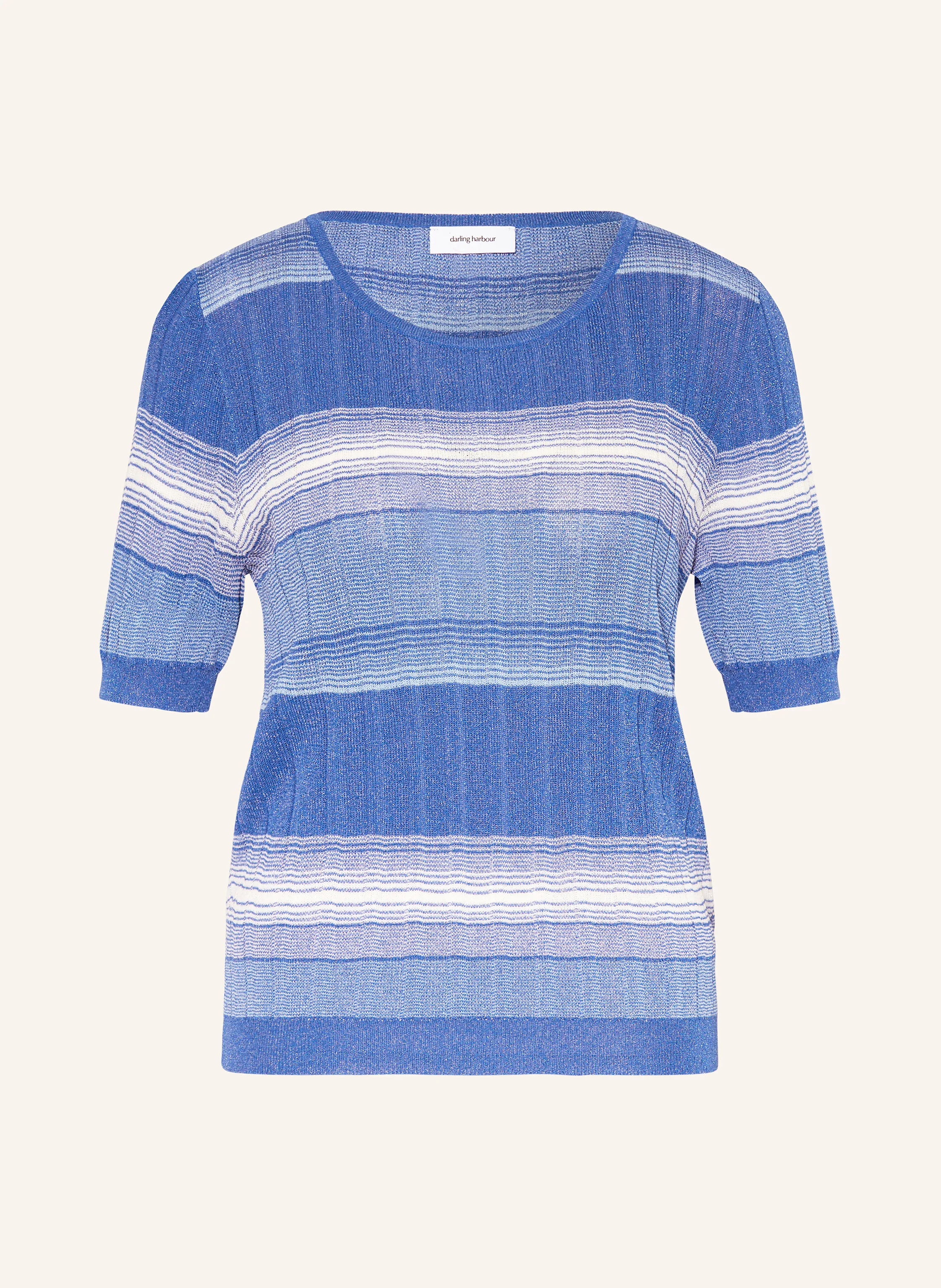darling harbour Strickshirt mit Glitzergarn