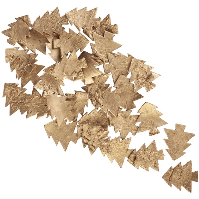 Streudeko - Bäume - aus Holz - Ø = ca. 5 cm - 80 Stück
