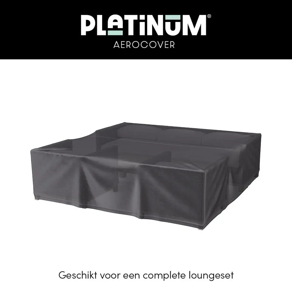 Platinum Aerocover loungesethoes 235x235x70 cm