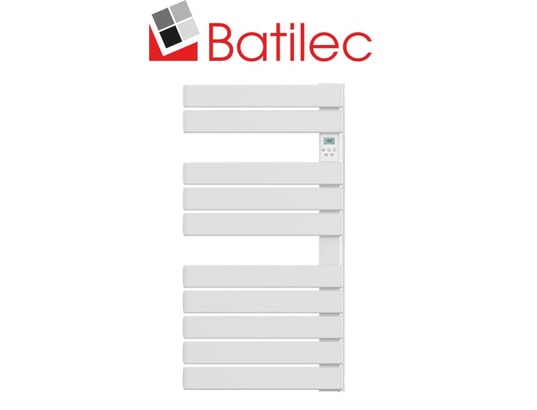 BATILEC - Sèche-serviettes sec barres plates sigma 500w blanc