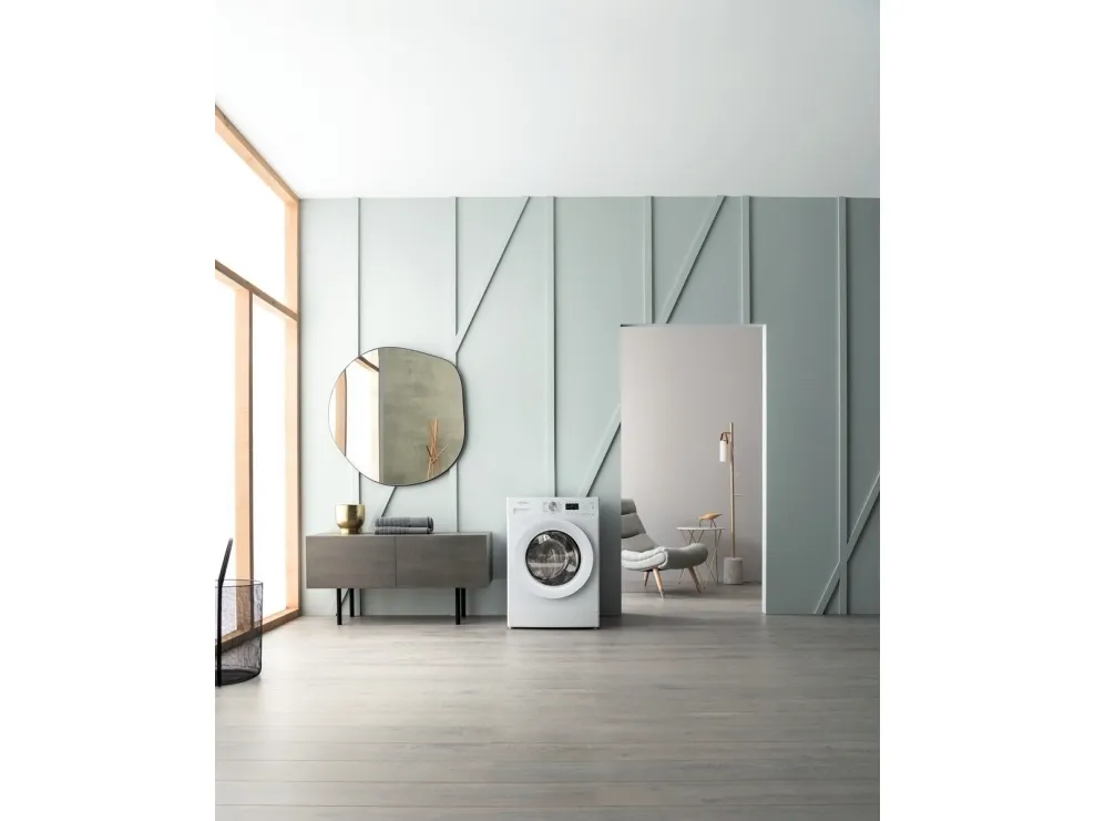 Whirlpool FFL 6238 W EE - Vaskemaskine - bredde: 59.5 cm - dybde: 57.5 cm - højde: 84.5 cm - frontbetjening - 52 liter - 6 kg - 1200 rpm - hvid