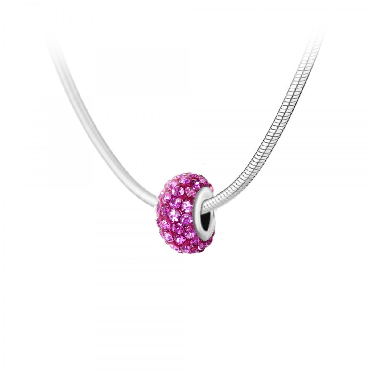 Collier orné de Cristaux scintillants