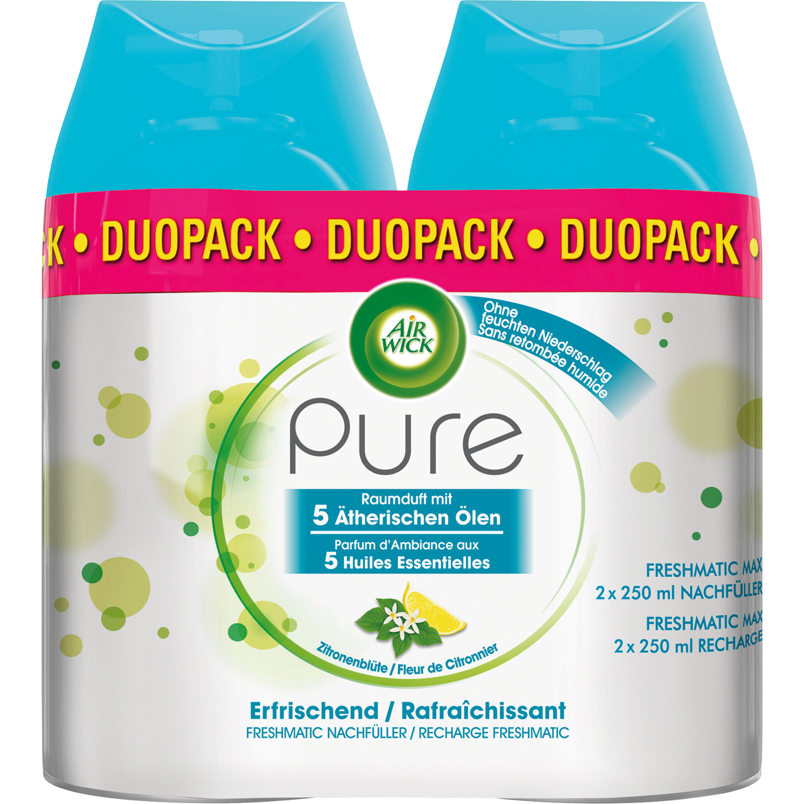 Airwick Fresh M Ref Erfrischend 2x250ml