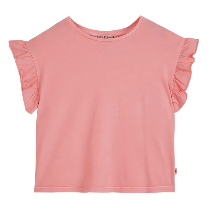 Emile et Ida T-shirt Volants | Rose