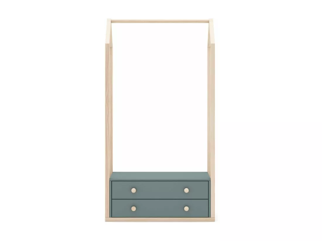 Penderie 2 Tiroirs L80 cm - Esteban