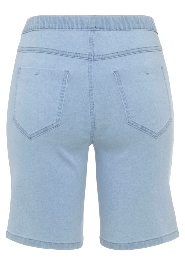 Buffalo Bermudas  im elastischem Denim mit zwei Gesässtaschen