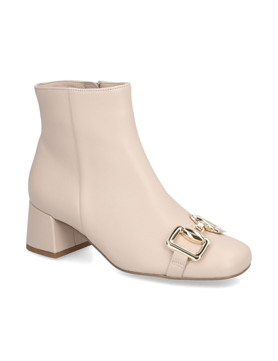 Glattleder Stiefelette