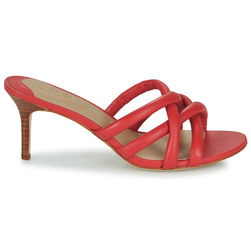Lauren Ralph Lauren - LILIANA-SANDALS-HEEL SANDAL Rojo