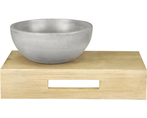 Wastafelblad en plank HURA L 47 x 26 x 10 cm Eiken 38.005.98