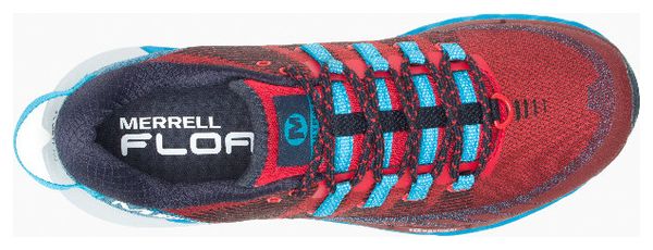 Chaussures de Trail Merrell Agility Peak 4 Rouge/Bleu