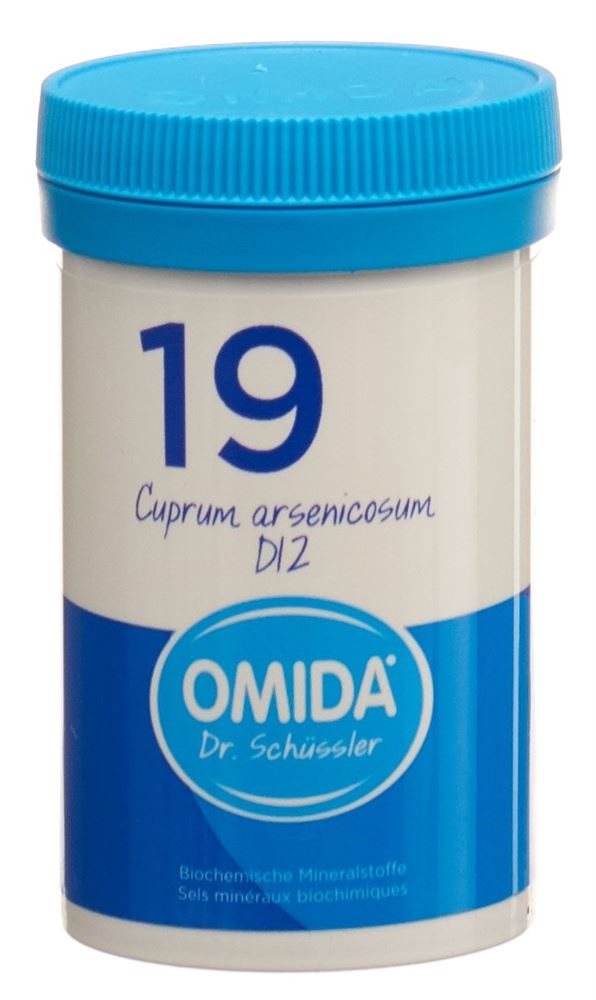 Omida Nr19 Cuprum arsenicosum Tabl 12 D Ds 100 g