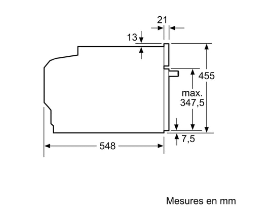 NEFF - Four combiné micro-ondes C24MR21N0, N70, Combiné compact, 45 litres