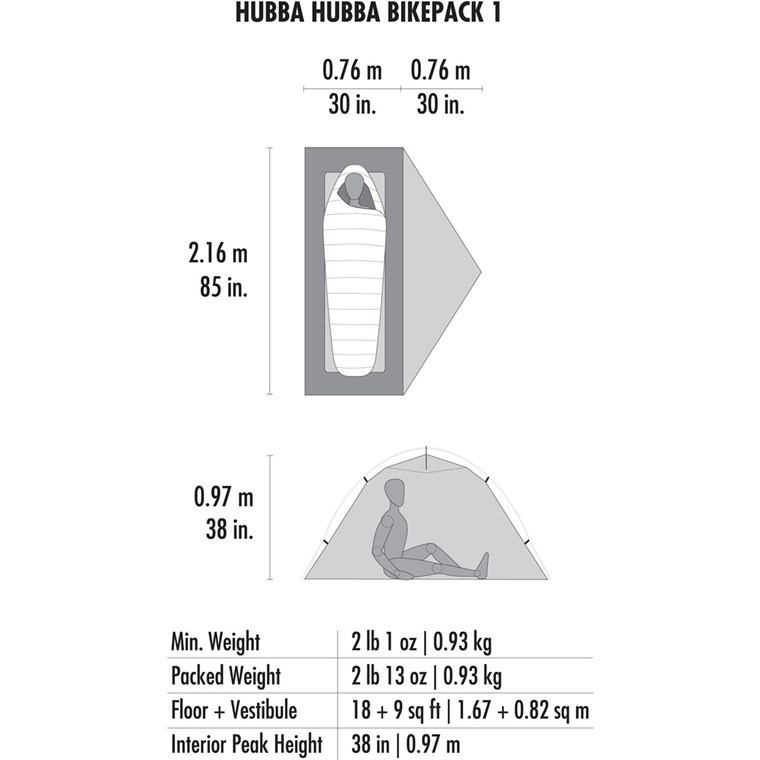 MSR Hubba Hubba Bikepack 1