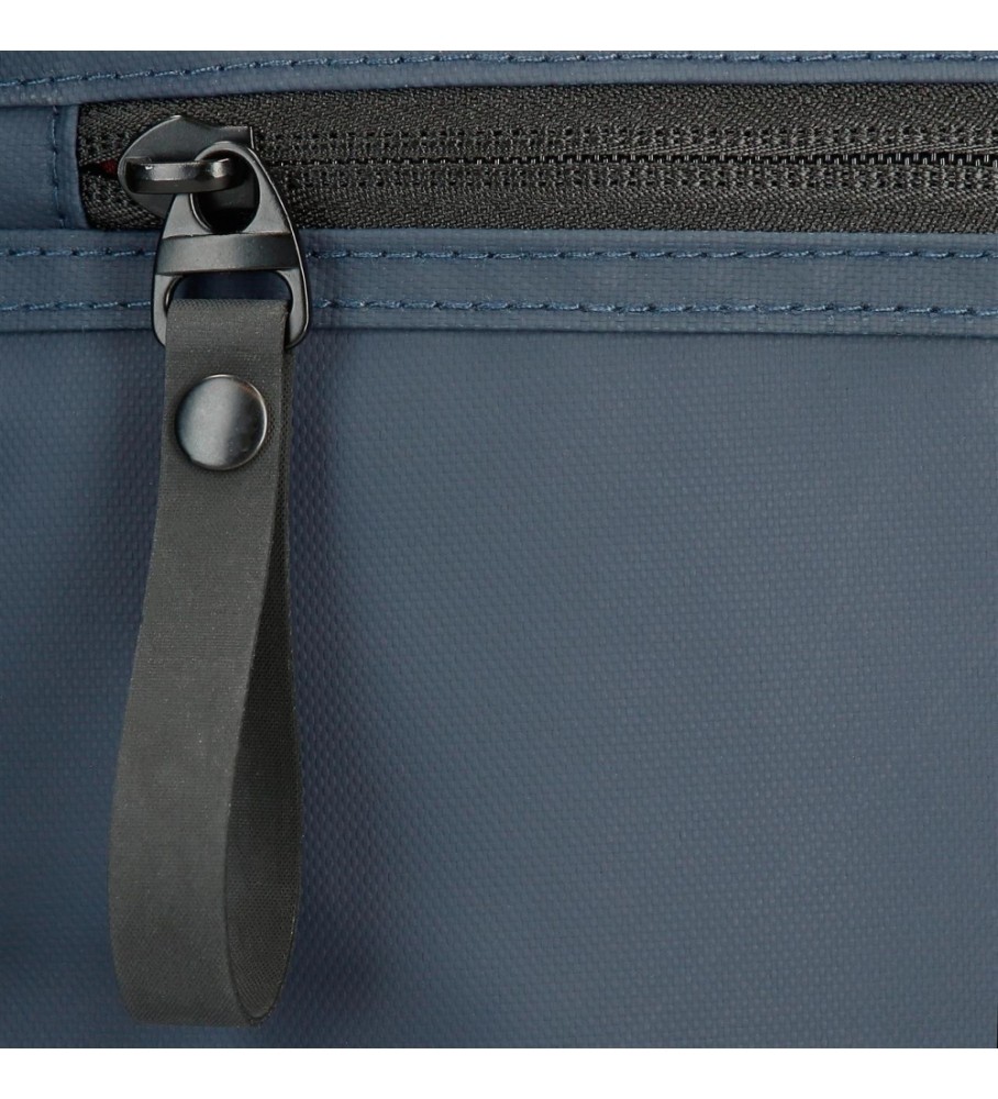 Bolsa de ombro pequena Pepe Jeans Hoxton em azul marinho