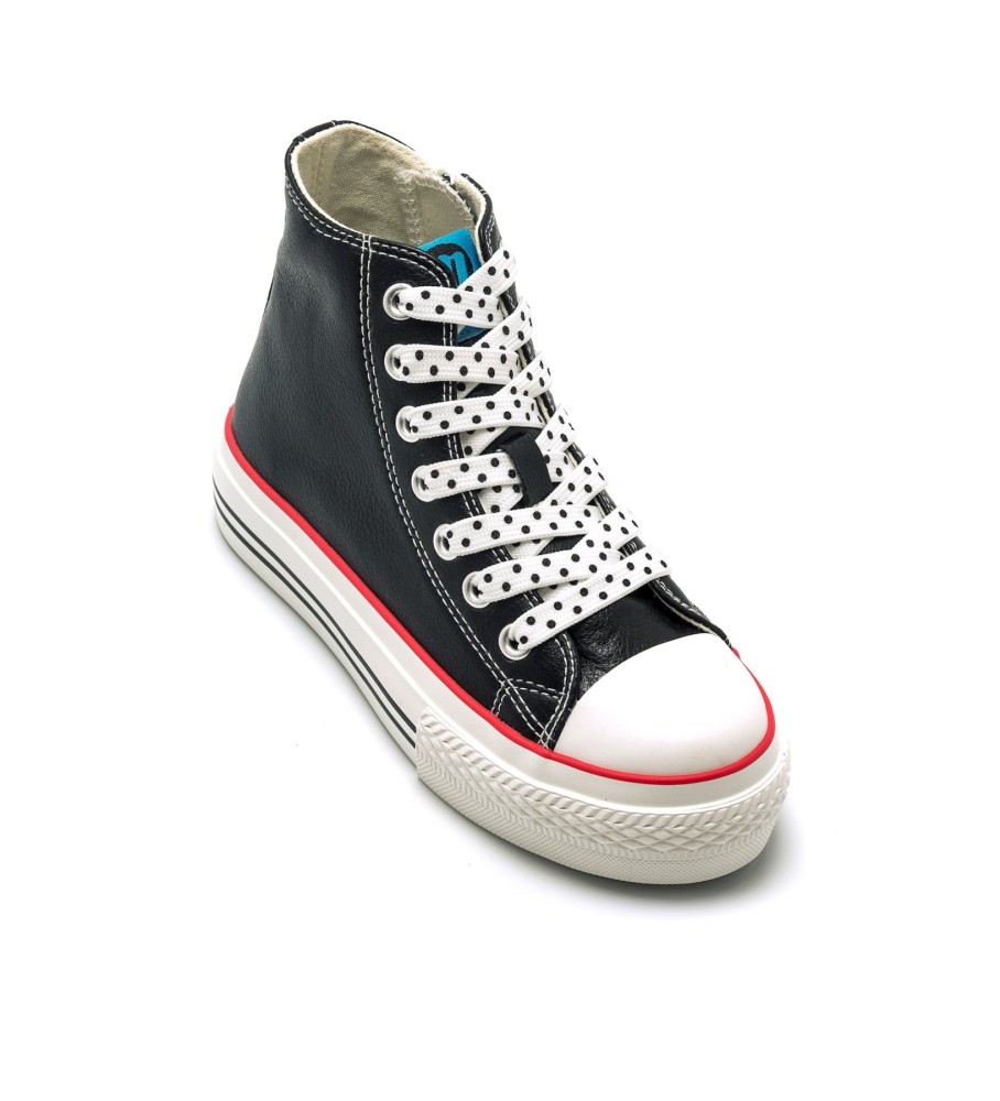 Tênis Mustang Infantil Tamanho Grande Preto