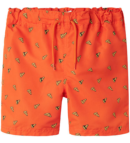 Name It Badeshorts - NkmZorro - Rot Orange