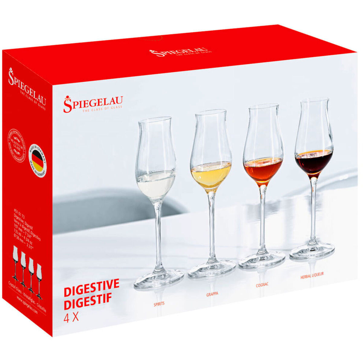 Digestifglass 13,5 cl 4 stk