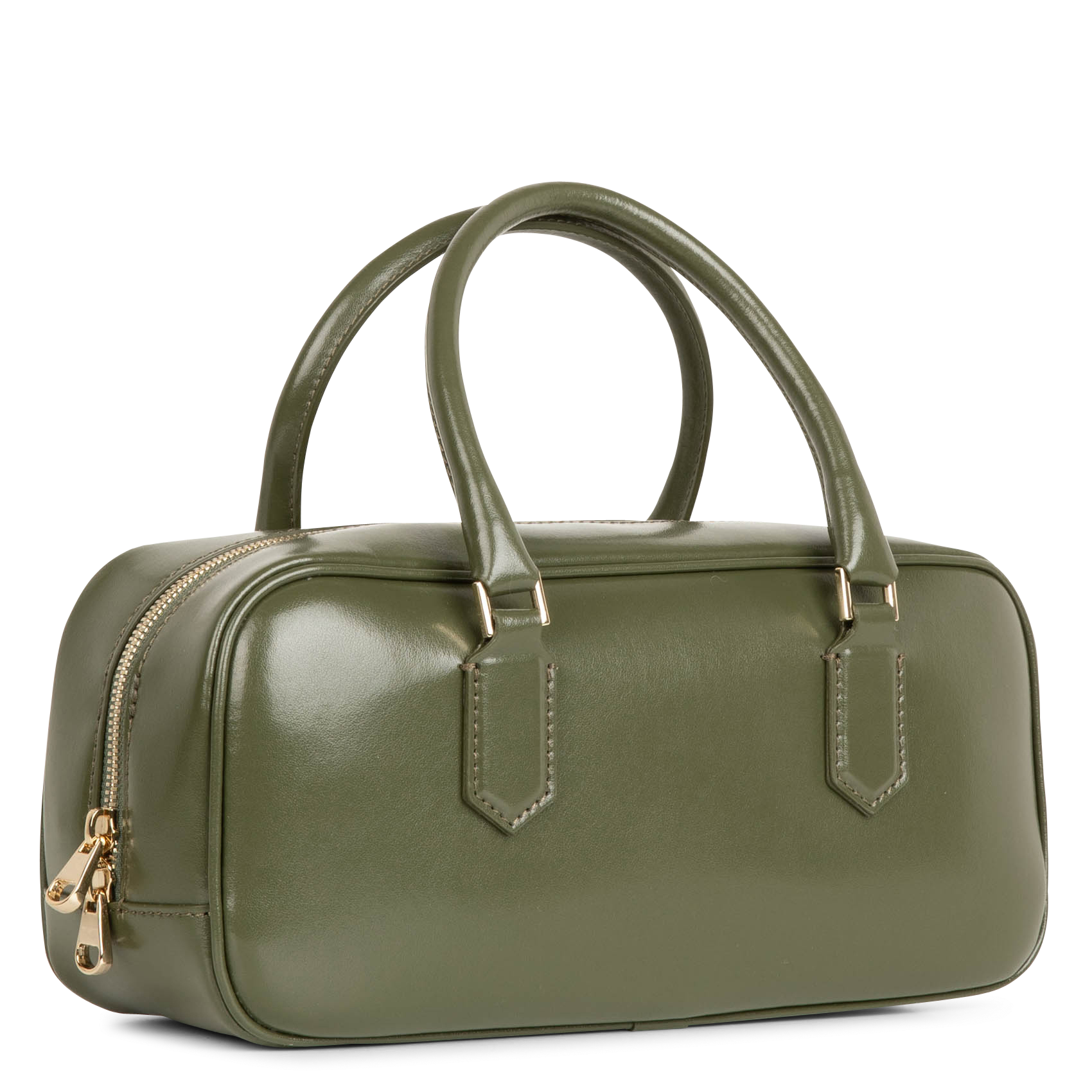ERIKA MINI - Sac à main en cuir | Kaki