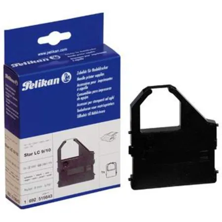 Pelikan Farbband, Gr. 692 Nylon, schwarz für Star LC 9/10, 8 mm/8, 3 m
