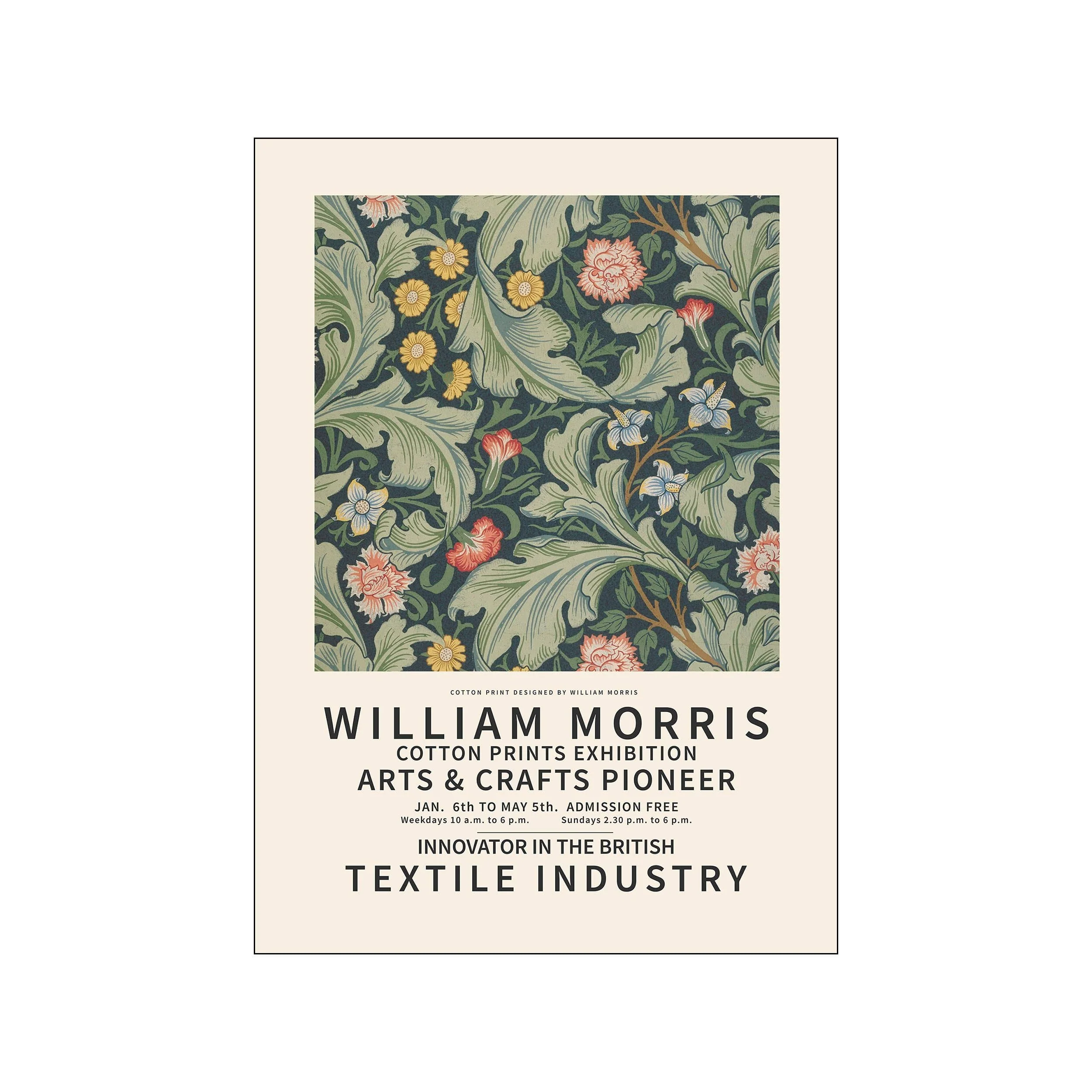 Poster & Frame  William Morris 1 plakat